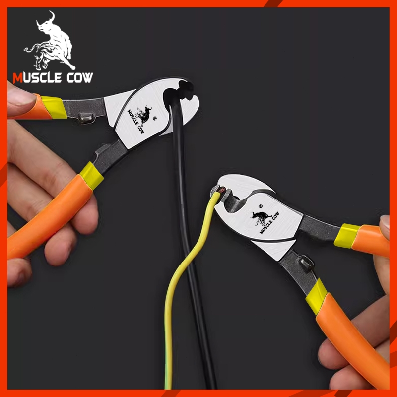 MUSCLE COW คีมตัดสายเคเบิ้ล รุ่นงานหนัก 6 นิ้ว / 8 นิ้ว / 10 นิ้ว Cable ...