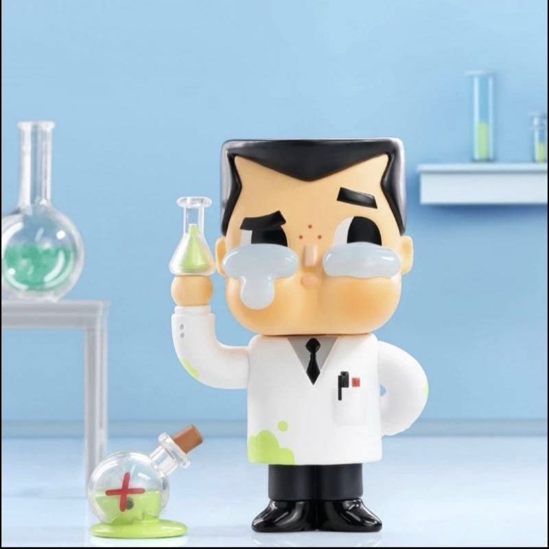 08 The Professor - POP MART CRYBABY × Powerpuff Girls Series Figures ...