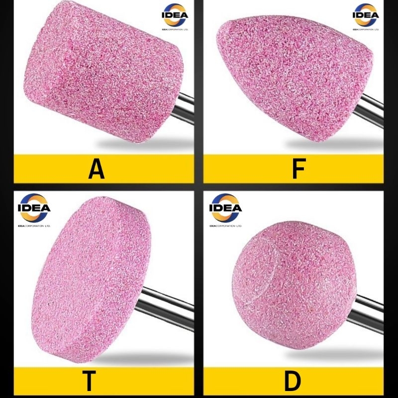 หินเจียร สีชมพู แกน3มิล - Pink Mounted Points | Shopee Thailand