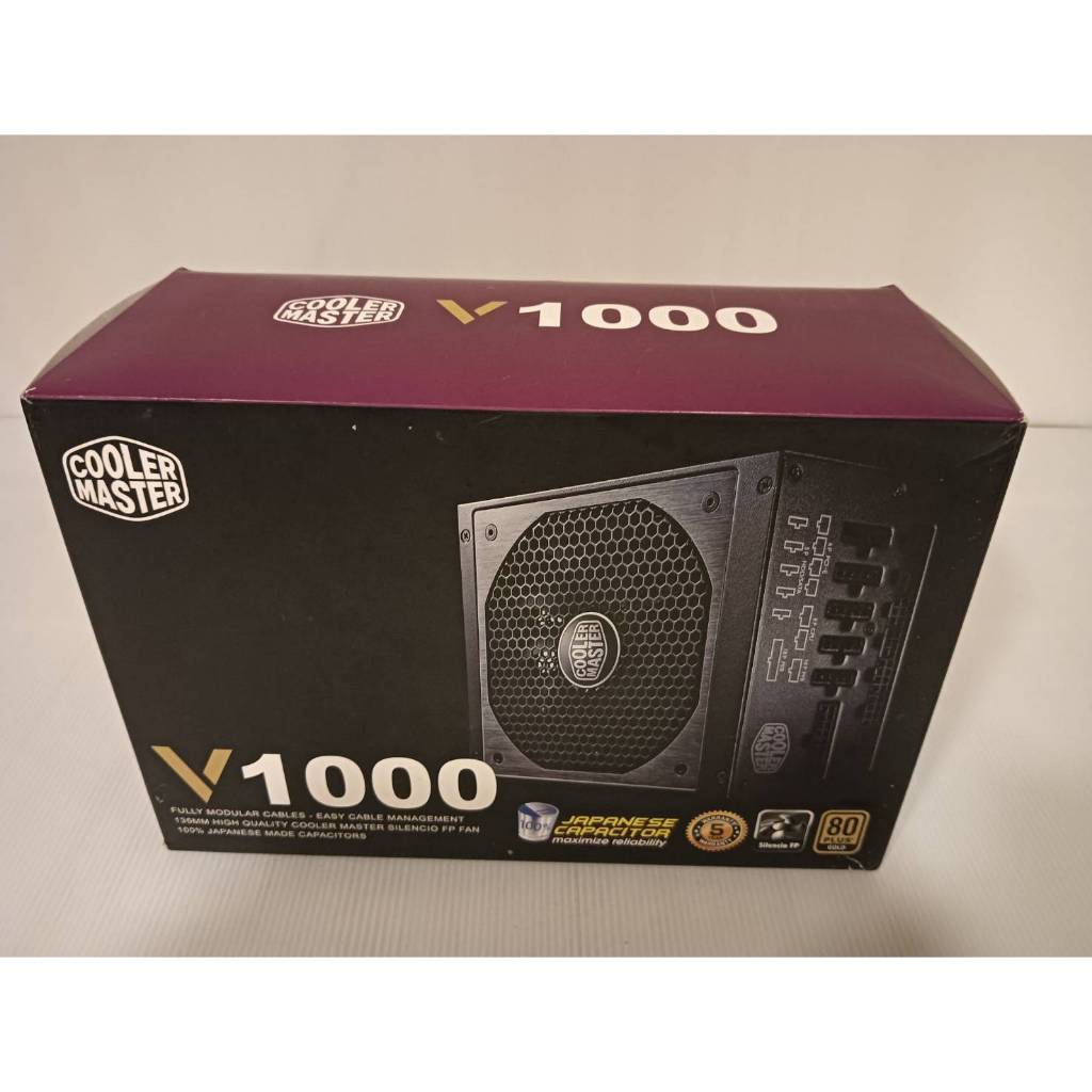 POWER SUPPLY COOLER MASTER V1000 - 1000W (80+ GOLD) | Shopee Thailand