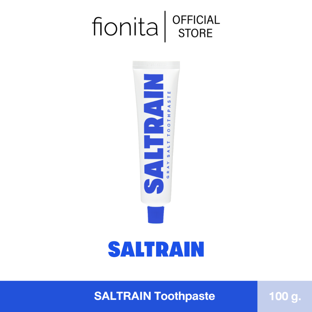 (พร้อมส่ง) Saltrain Toothpaste ขนาด 100 g. /30 g. สูตรพรีเมี่ยม ช่วย ...