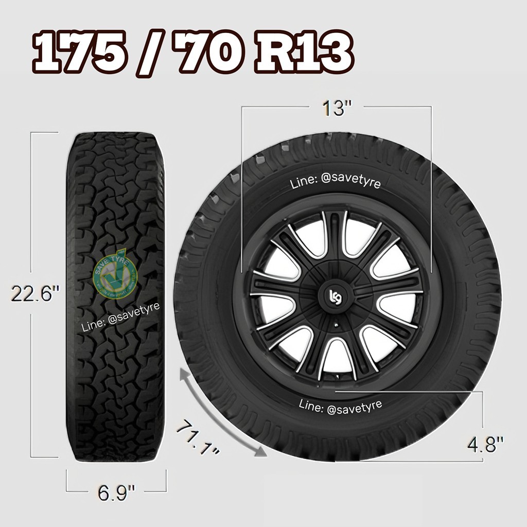 ยางรถยนต์ Goodride (กู๊ดไรด์) รุ่น Z107 ขอบ 13,14,15 ปี 2024 สำหรับรถ ...