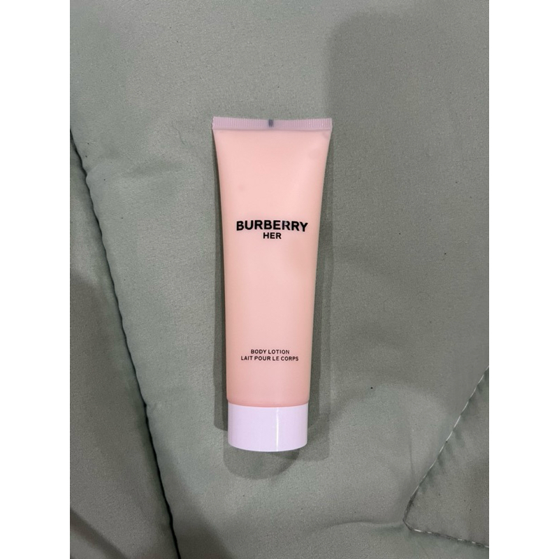 [พร้อมส่ง] โลชั่นน้ำหอม burberry her body lotion 75ml Shopee Thailand