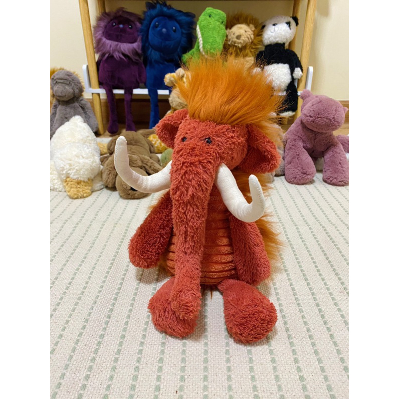Jellycat (เจลลี่แคท) Snagglebaggle Winston Woolly Mammoth Shopee Thailand