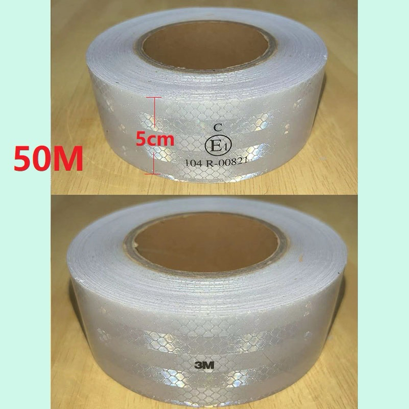 เทปสะท้อนแสงขอบกันน้ำ 104 R-00821 สำหรับติดรถบรระทุก ยาว 50 เมตร ...