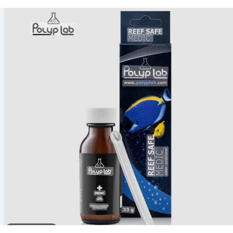 Polyp Lab Reef Safe Medic Water Conditioner 33g ยารักษาจุดขาว สำหรับปลา