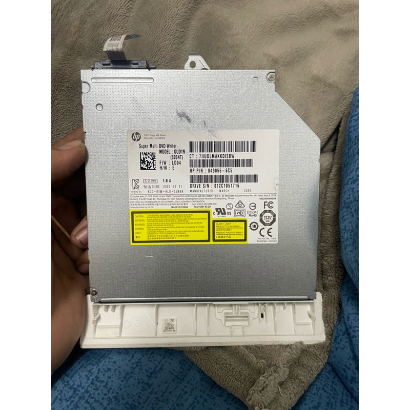 DVD DriveHP Super Multi DVD Writer ModelGUD1N(S05NT) มือสอง Shopee