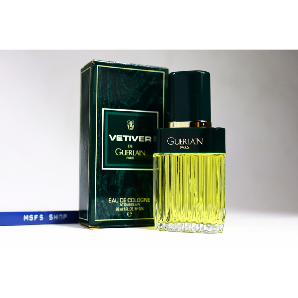 [Vintage] Guerlain VETIVER Eau de Cologne 30ml Atomiselur Splay แบบ ...