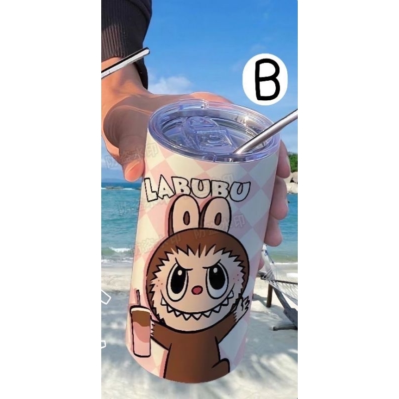 แก้วเก็บความเย็นลาย Labubu | Shopee Thailand