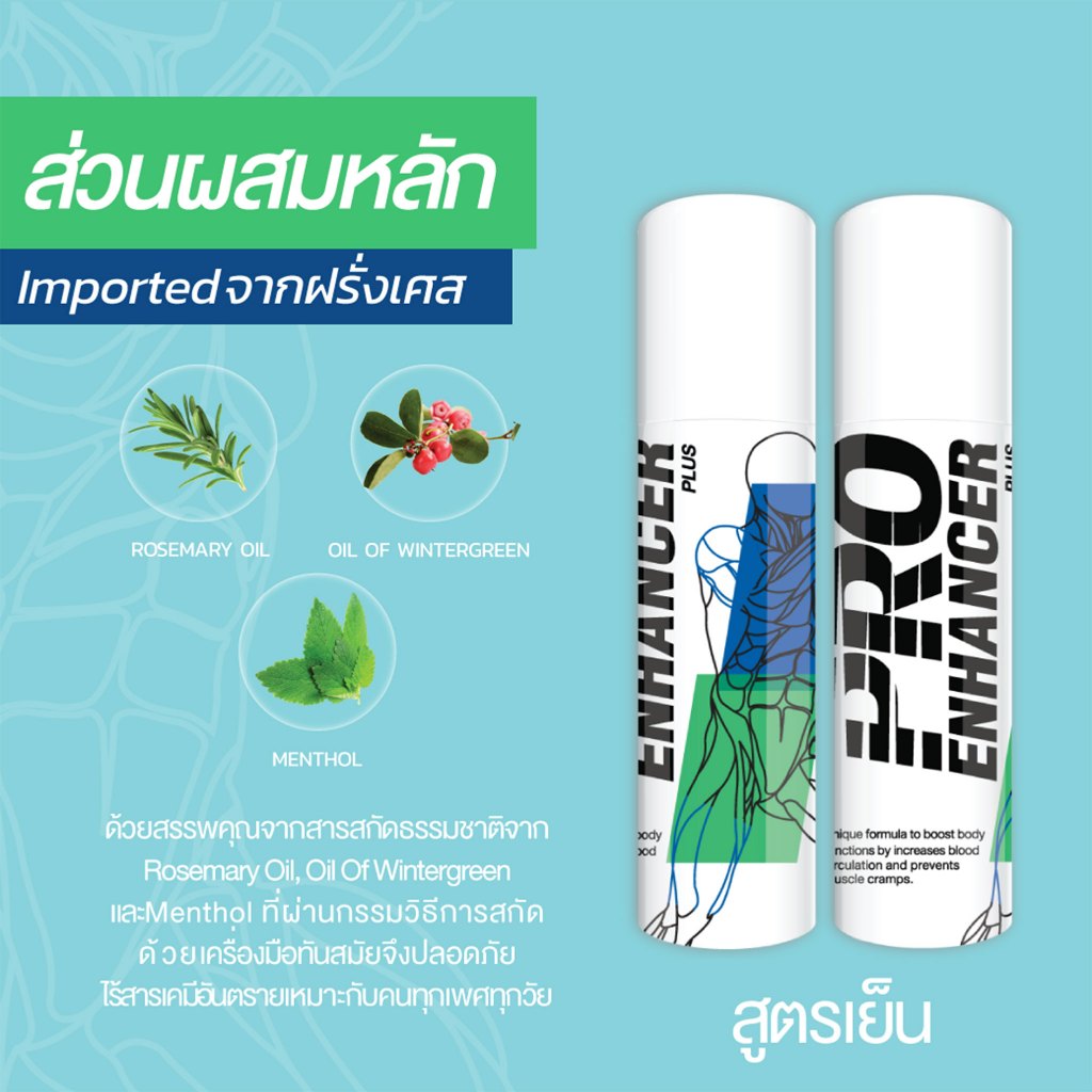 Pro Enhancer Plus Pro Enhancer Plus สเปรย์กันตะคริว | Shopee Thailand