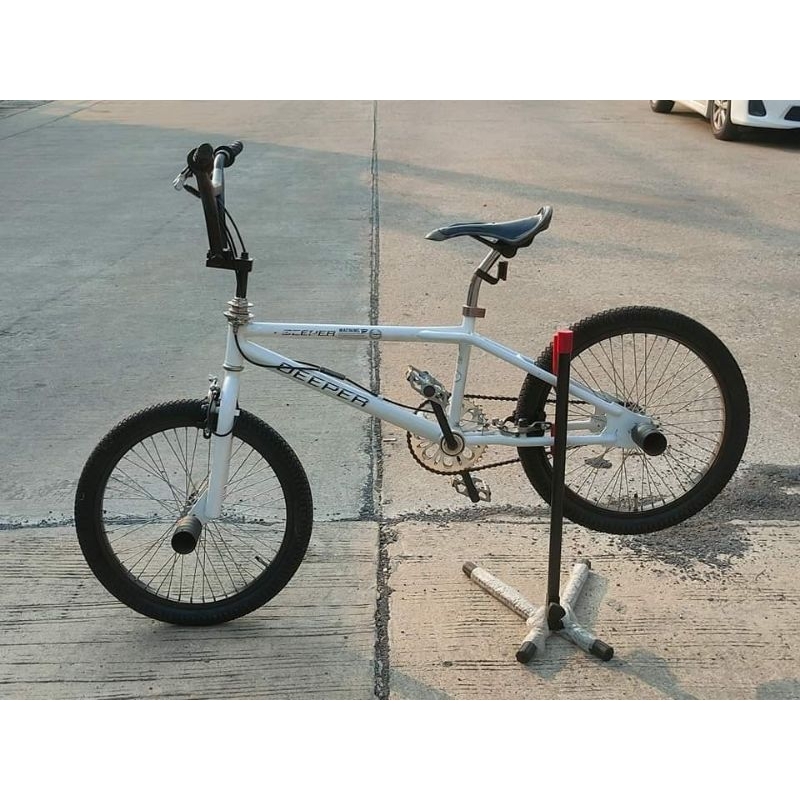 BMX Deeper มือสองญี่ปุ่น วงล้อ 20 นิ้ว คอหมุน 360 องศา เฟรมเหล็ก