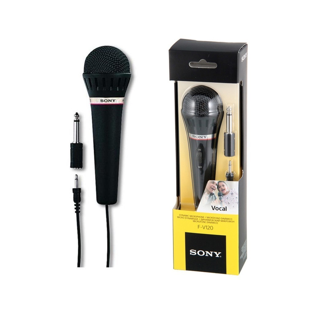 Sony ไมโครโฟน คาราโอเกะ รุ่น F-V120 | Shopee Thailand