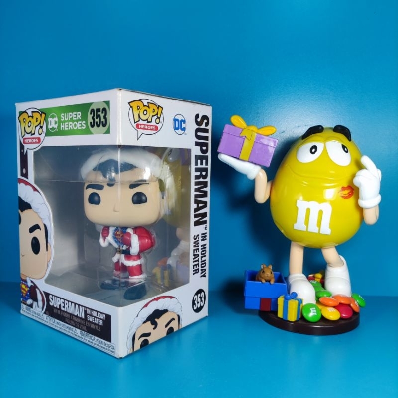 Funko DC Holiday Superman DIY – Figura De Vinilo Edición Limitada Exclusiva, Blanca, Ideal Para Coleccionistas