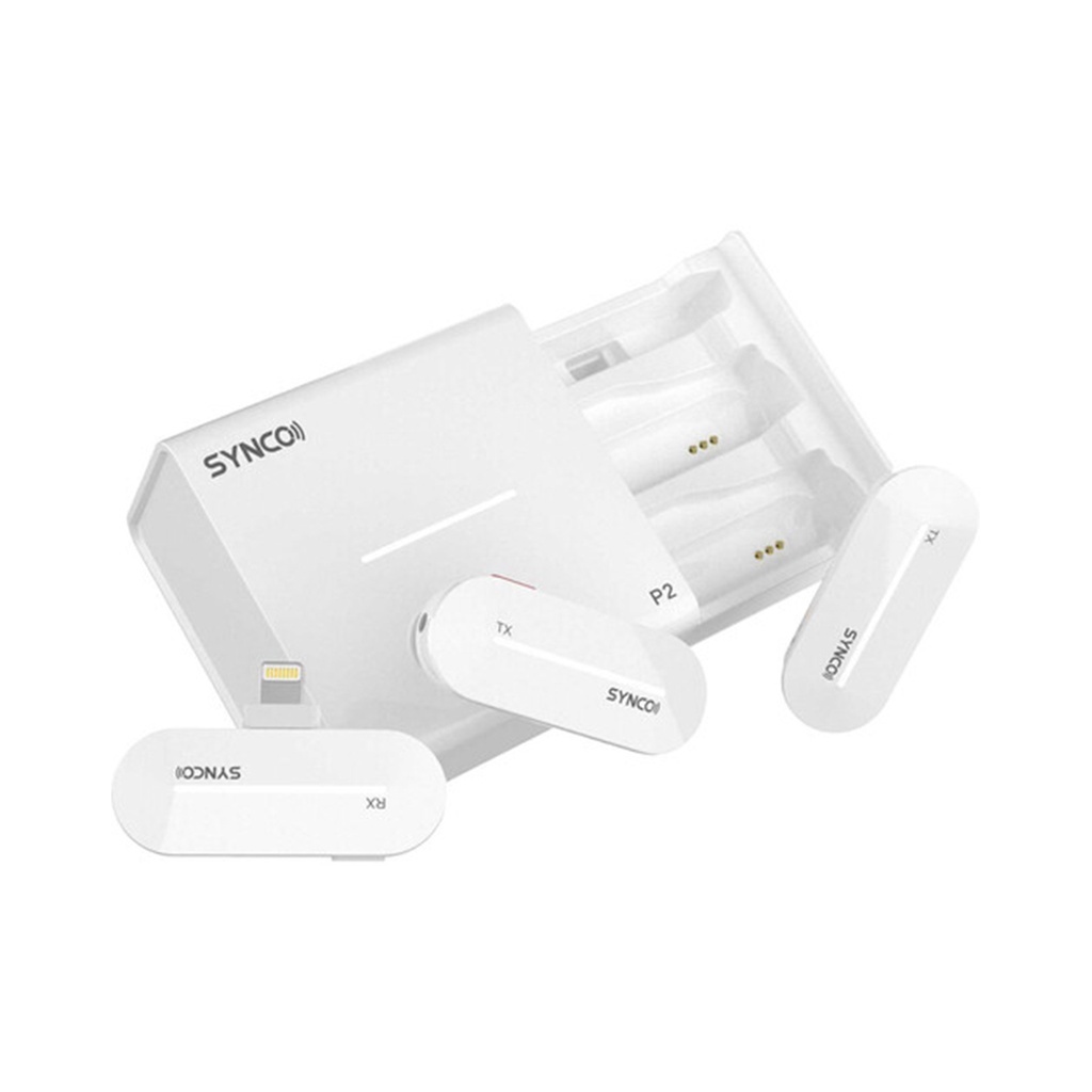 SYNCO P2T / P2L ไมโครโฟนไร้สายสำหรับสมาร์ทโฟน Miniature 2 Person ...