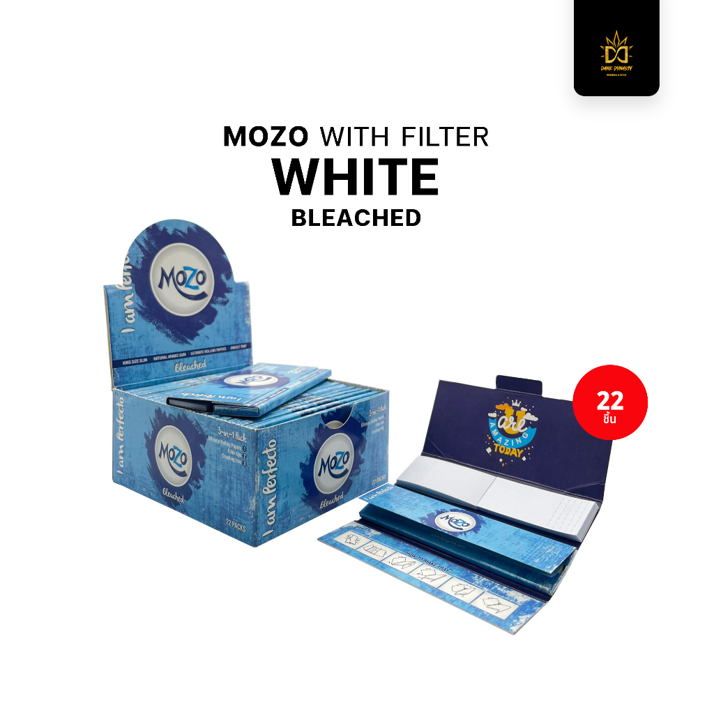 Bongchie Mozo With Filter Rolling Paper กระดาษโรลพร้อมกระดาษกรอง ...