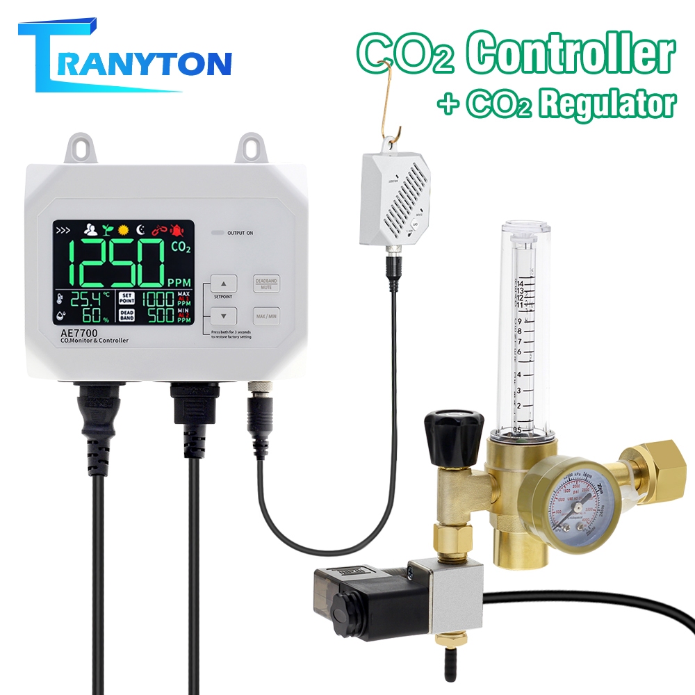 มาใหม่ CO2 Controller เครื่องวัดและควบคุมก๊าซคาร์บอนไดออกไซด์ เครื่อง ...