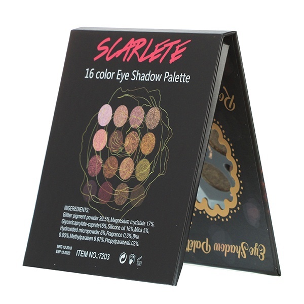 Scarlete Eyeshadow Palette 16 color #7203 สการ์เล็ต อายแชโดว์ พาเลททาตา ...