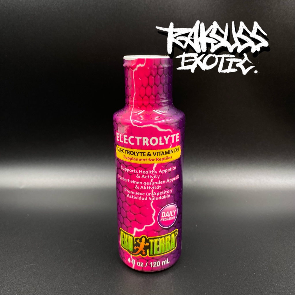 Exo Terra Liquid Calcium & Electrolyte ใช้กับสัตว์ที่มีภาวะขาดน้ำหรือ ...
