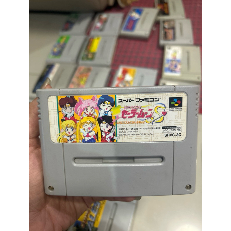 ตลับเกมส์ชุดที่ 2 sfc nintendo super famicom แท้ original Japanese ...