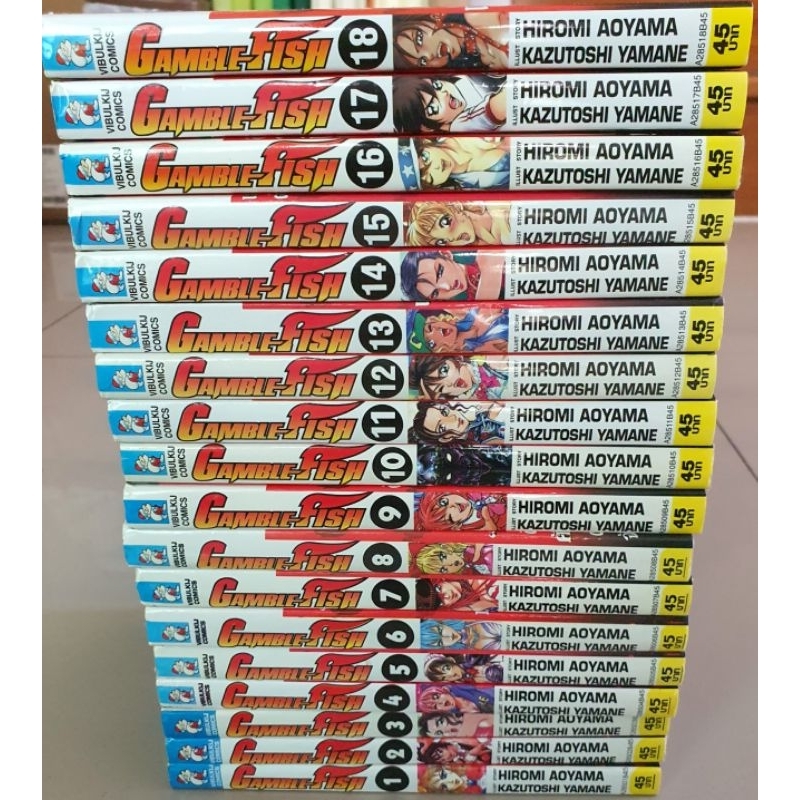 หนังสือการ์ตูน มังงะ ดาบคลั่งทวงแค้น และ gamble fish | Shopee Thailand