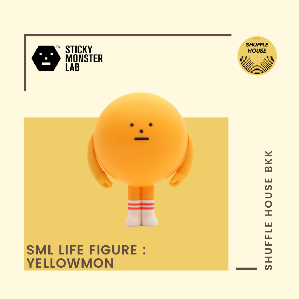 (พร้อมส่งในไทย) SML - Sticky Monster Lab Still life Figure YELLOWMON ...