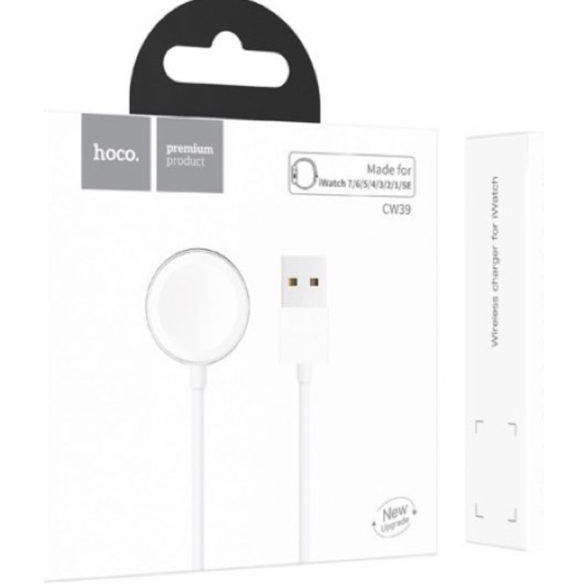 Hoco CW39/CW39C สาย ชาร์จ สำหรับ นาฬิกา แท้100%(แบบUSBและหัวTypeC ...