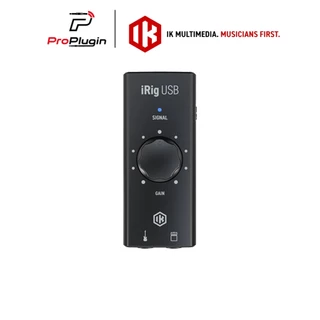 IK MULTIMEDIA iRigUSB audio interface สำหรับ Ipad และ Iphone พร้อมช่องต่อกีต้าร์และเบส (ProPlugin)