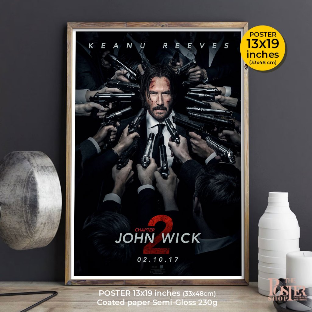 John Wick : Chapter 2 Posters โปสเตอร์ภาพยนตร์ จอห์น วิค แรงกว่านรก 2 ...