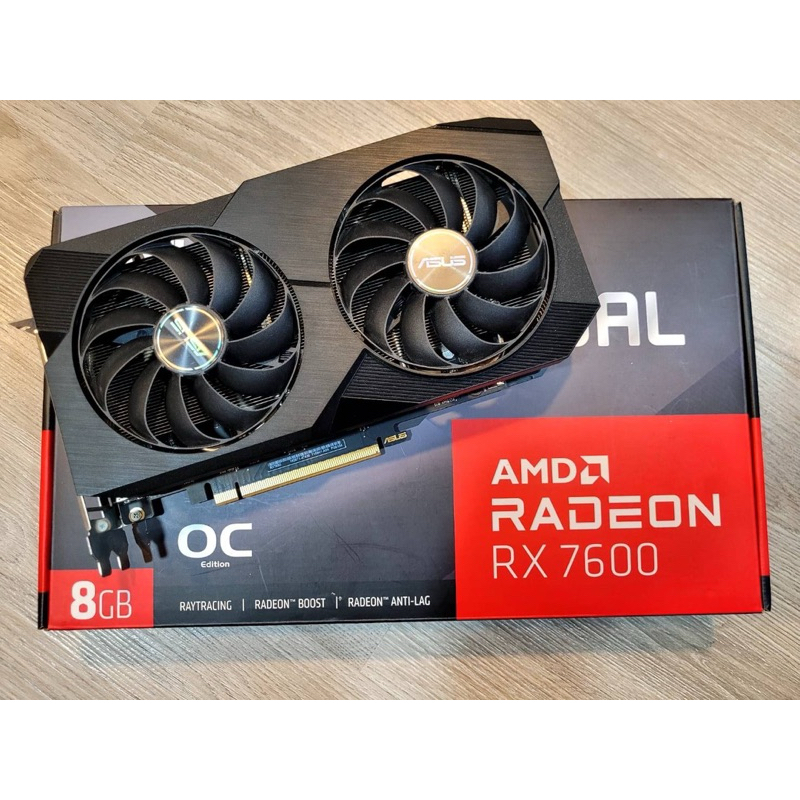 ASUS DUAL RX7600 8GB OC V2 | Shopee Thailand