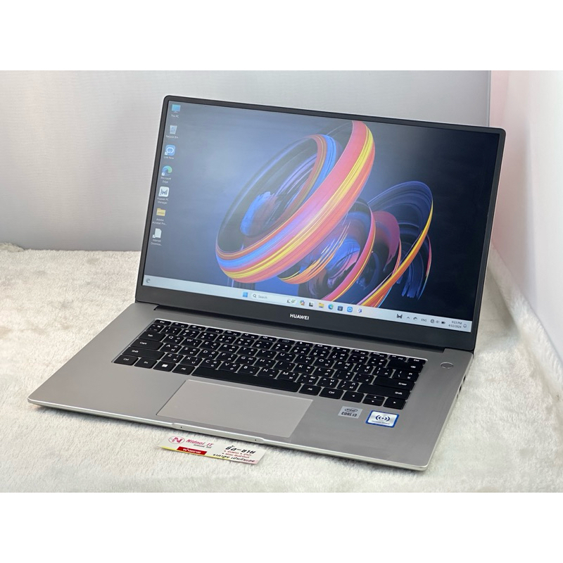 Huawei MateBook D15 บอดี้ Aluminum หรู CPU Gen 10 BoB-WAI9Q (NB1105 ...