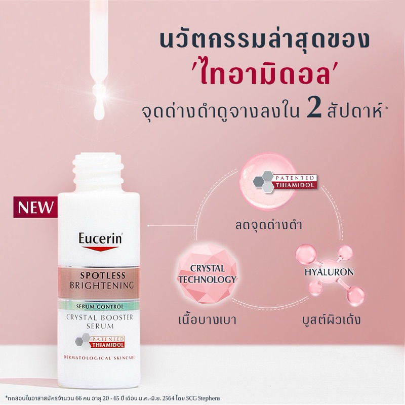 [ ของแท้ 100% แพ็กเกจไทย ] Eucerin SPOTLESS BRIGHTENING SEBUM CONTROL ...