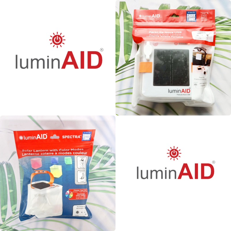 โคมไฟพลังงานแสงอาทิตย์ PackLite Solar Inflatable Lanterns (LuminAID ...