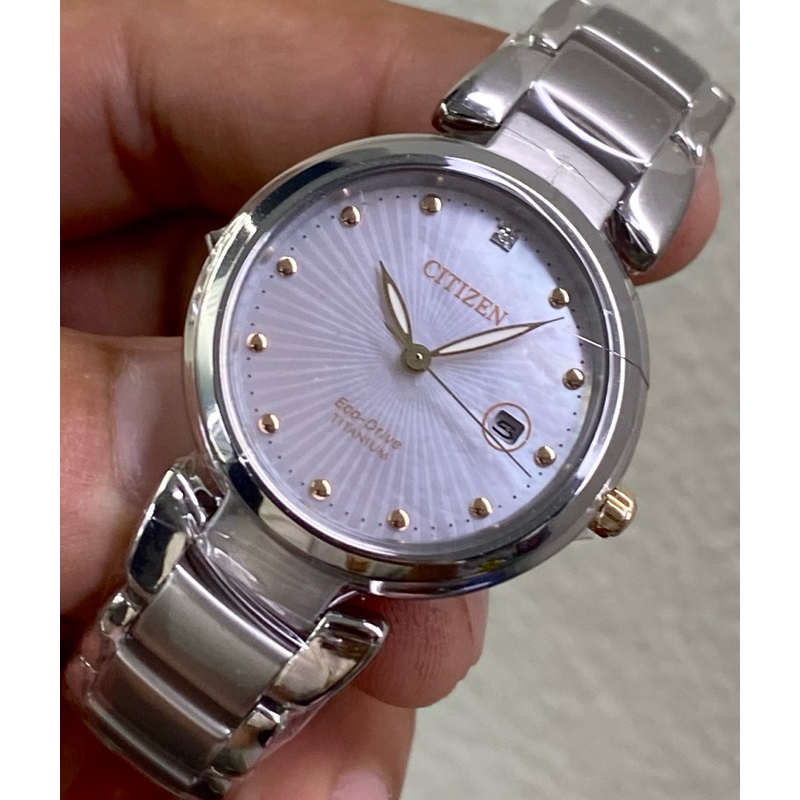 Citizen Eco Drive Super Titanium Sapphire Women s Watch EW2506 81Y
