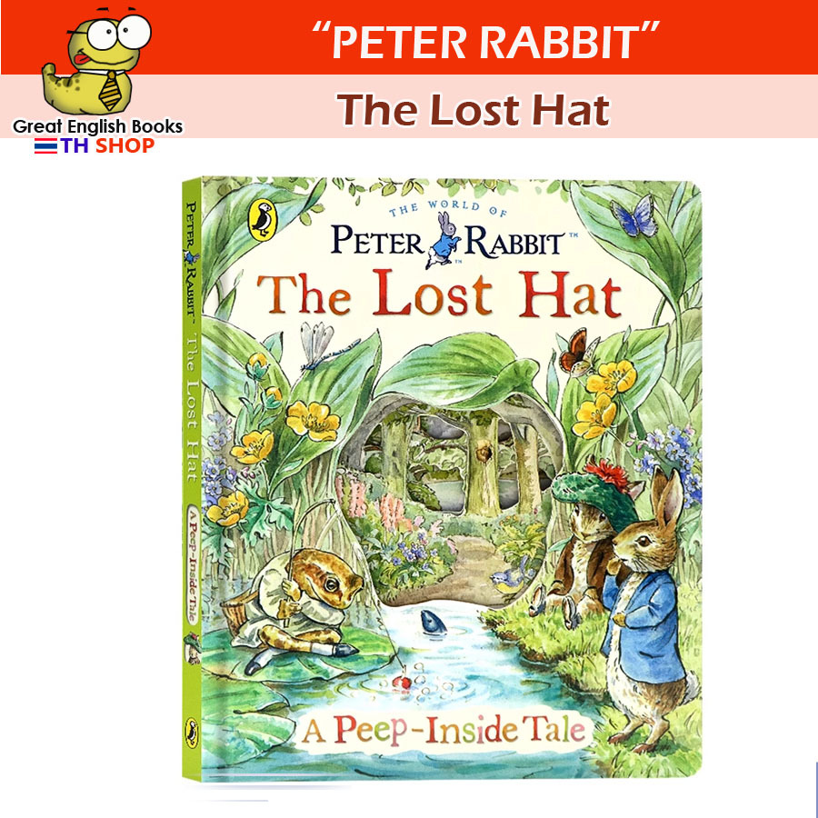 (ใช้โค้ดรับcoinคืน10%ได้) พร้อมส่ง หนังสือบอร์ดบุ๊ค Peter Rabbit Lost ...