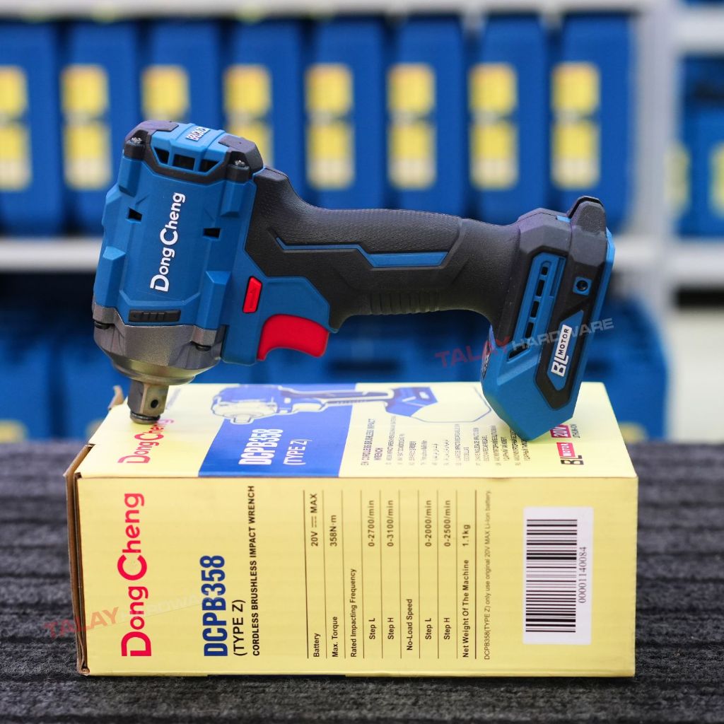 DongCheng (DC ดีจริง) รุ่น DCPB358 DCPB-358 บล็อกกระแทกไร้สาย 4 หุน 20V ...
