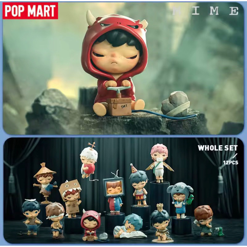 🎁 พร้อมส่งจากไทย 🇹🇭 - กล่องสุ่ม Popmart Hirono V4 Mime Series Figure ...