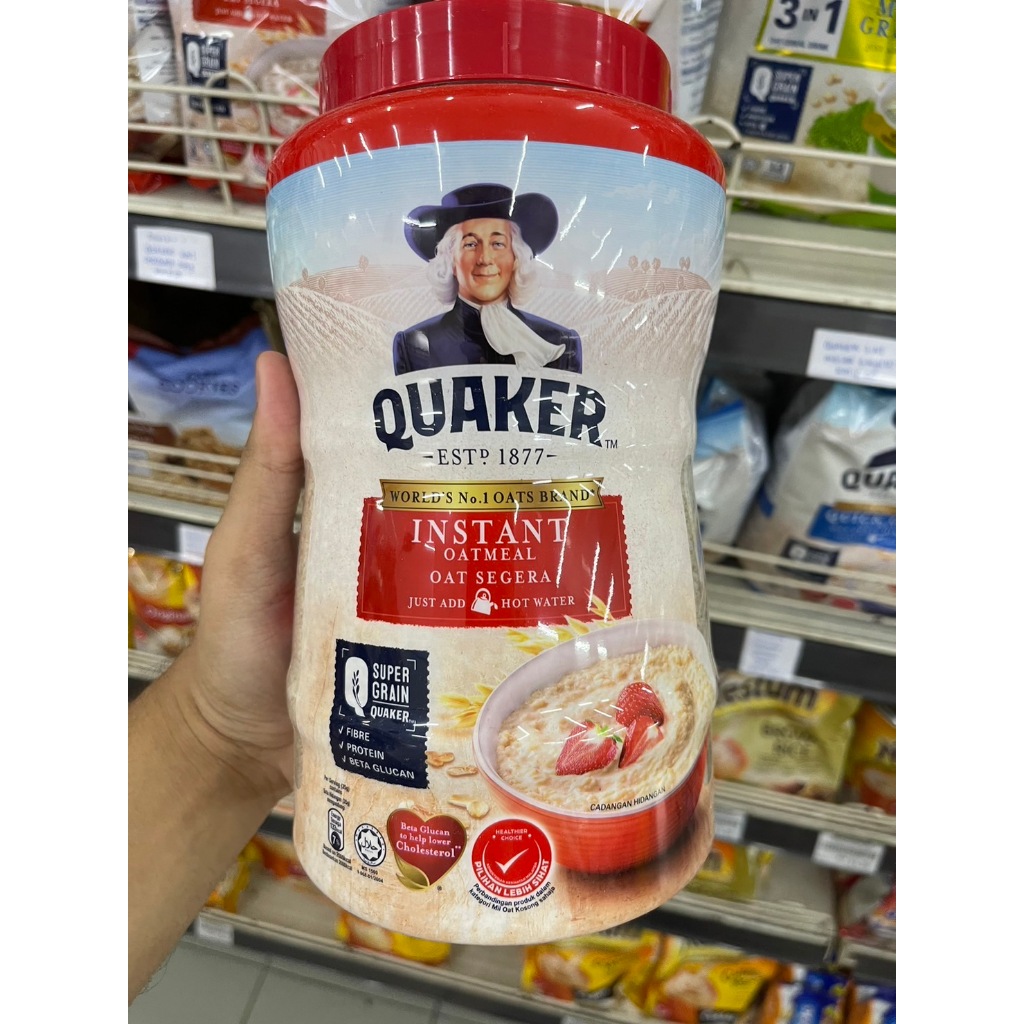 Quaker Oat 1000 g. แควกเกอร์ธัญพืช 1000 กรัม | Shopee Thailand