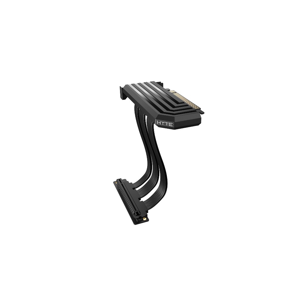 HYTE PCI-E 4.0 x16 RISER BLACK / WHITE (Riser card / สายต่อการ์ดจอจาก ...