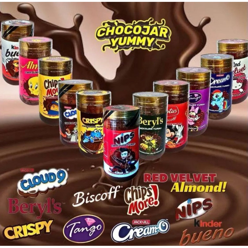 CHOCOJAR YUMMY โกโก้ครั้นช์เข้มข้นอร่อยทุกรส | Shopee Thailand