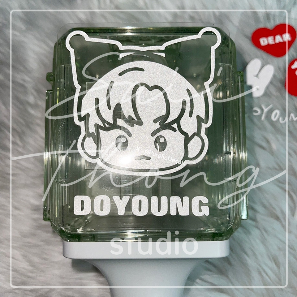 สติ๊กเกอร์ติดแท่งไฟ #NCT127 Light Stick Decals - [DOYOUNG] | Shopee ...