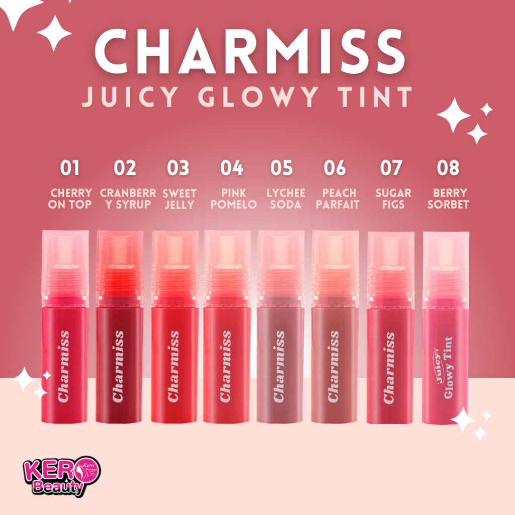 [จัดส่งไว] Charmiss Juicy Glow Tint ชาร์มิส จู๊ยซี่ โกลว์วี่ ทินท์ #ลิป ...