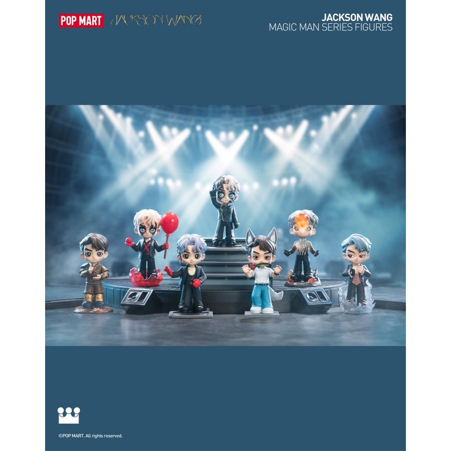 🔥 พร้อมส่ง 🔥 🌟POPMART : JACKSON WANG MAGIC MAN SERIES FIGURES🦒💥ยกกล่อง ...