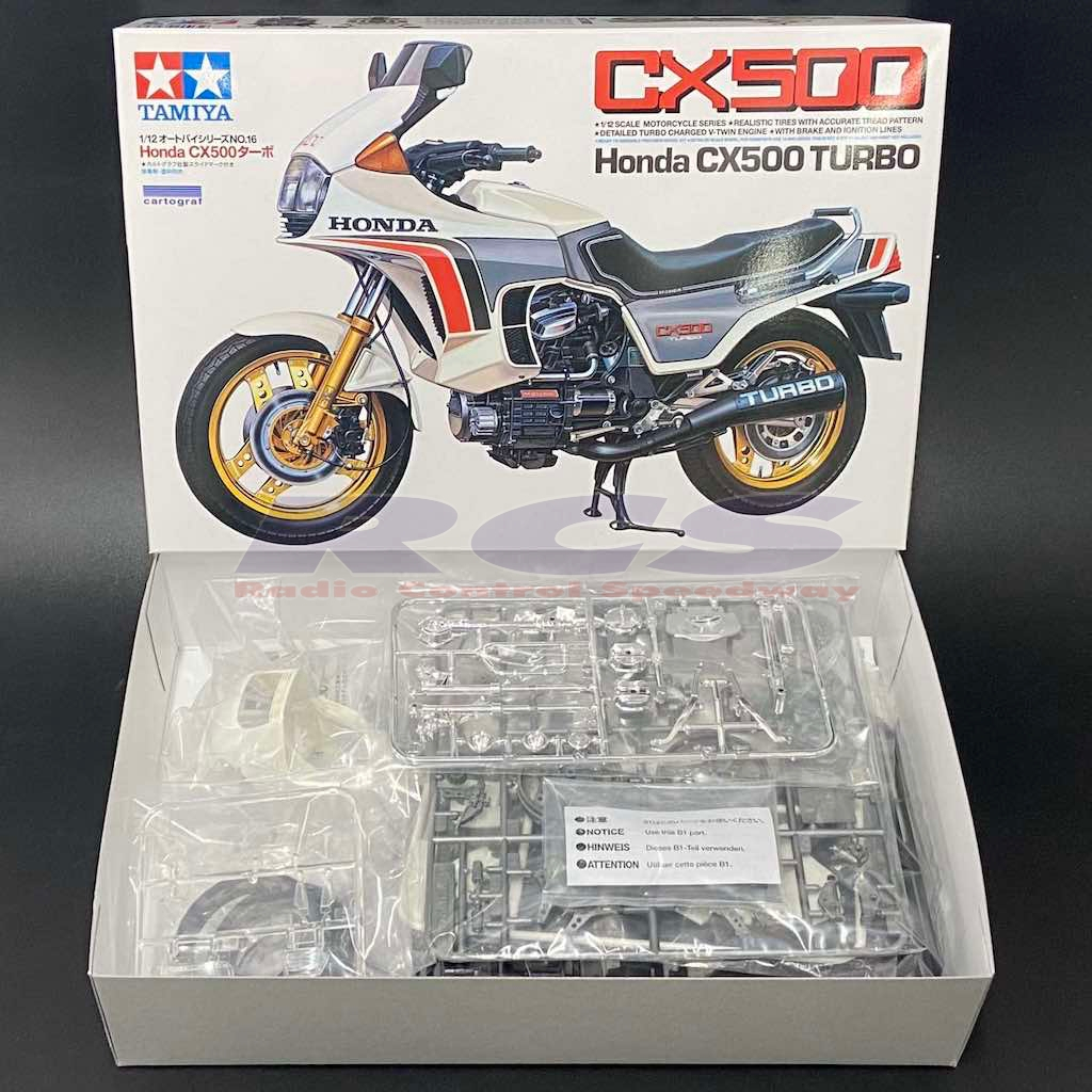 タミヤ 1/12 オートバイシリーズ NO.16 軟らか HONDA CX500 ターボ 