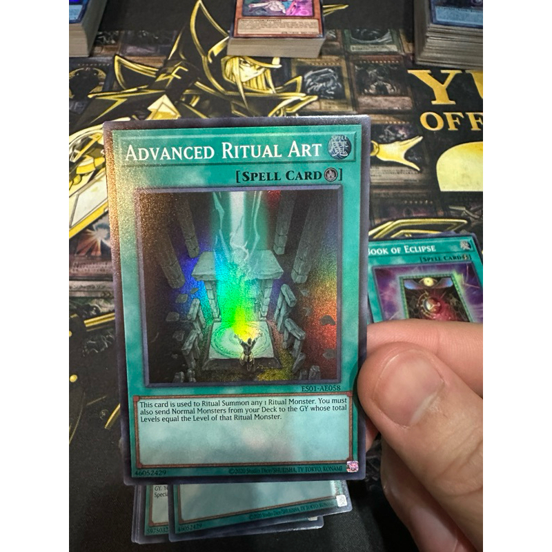 ES01-AE058 Advanced Ritual Art Super rare English asia | Shopee Thailand