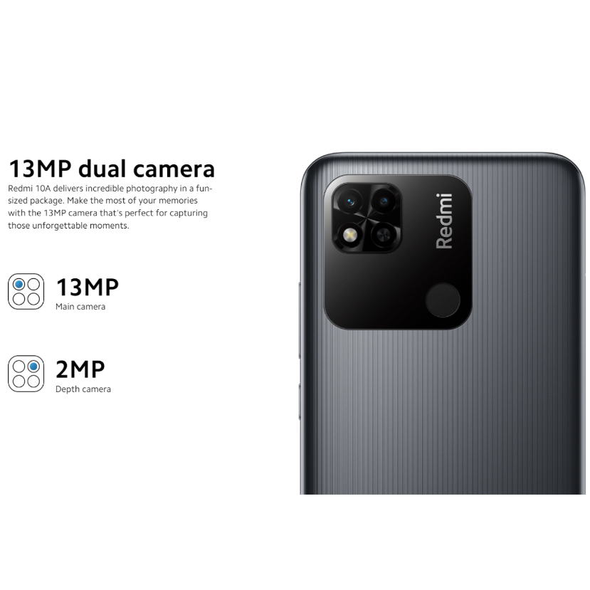 โปรโมชั่นส่วนลด REDMI 10A [พื้นที่เก็บข้อมูล ROM 6+6GB RAM 128GB ...