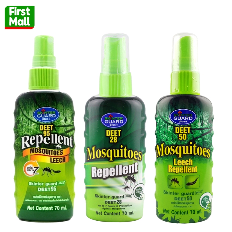 สเปรย์ป้องกันยุง ทาก แมลง สำหรับเด็ก/ผู้ใหญ่ SKINTER GUARD สกินเตอร์ ...