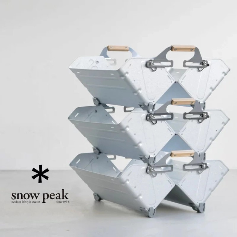 Snow Peak Stacking Shelf Container | Shopee Thailand