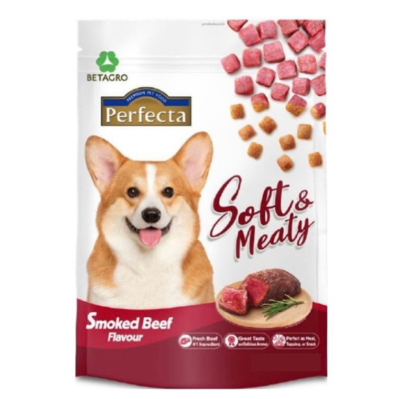 Perfecta Soft & Meaty Dog Food ️🐶 เพอร์เฟคต้า ซอฟท์ แอนด์ มีตตี้ อาหาร ...
