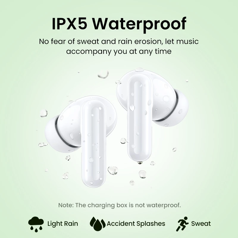 UGREEN Hitune P3 รุ่น 45110 Bluetooth 5.4 หูฟังไร้สาย Bluetooth Earphone ตัดเสียงรบกวน หูฟังกันน้ำ https://wayoza.com