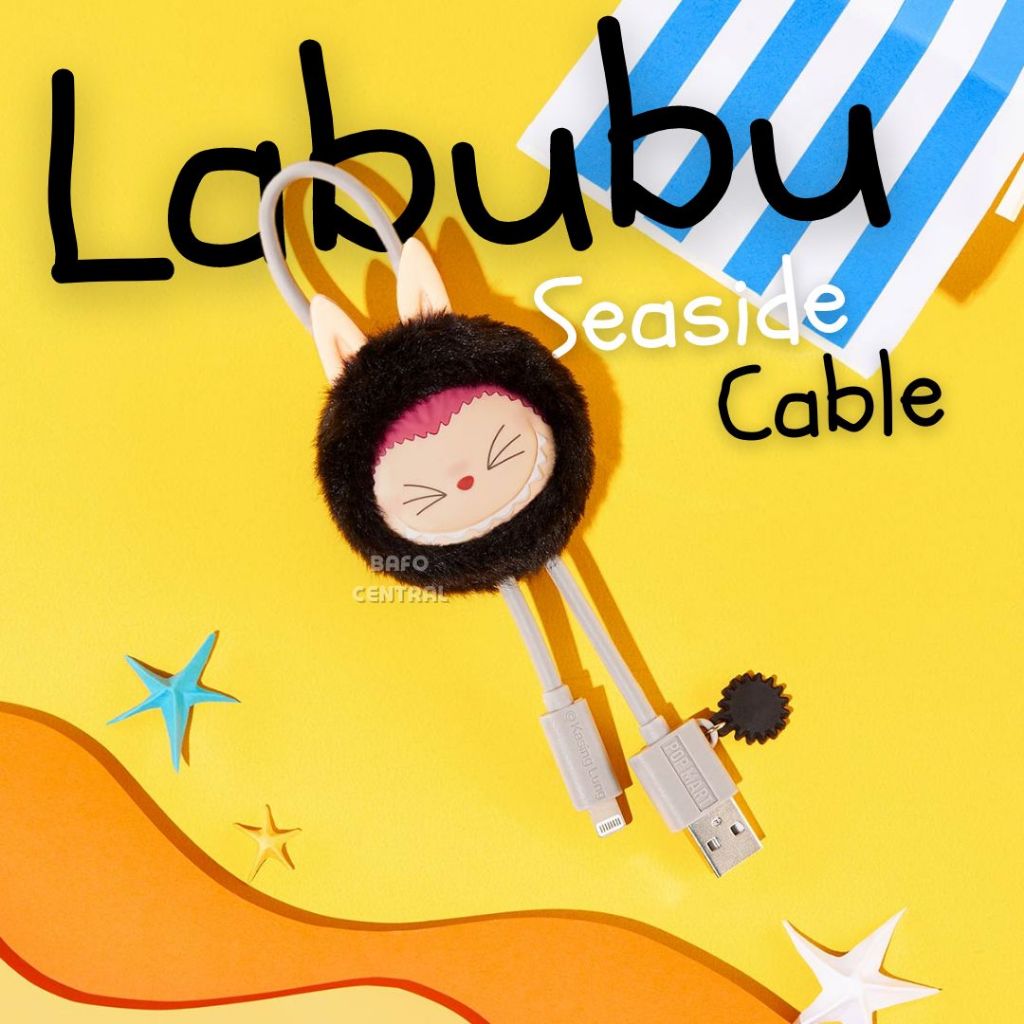 Live 20.00 ** สายชาร์จ Labubu Enchanted by the Seaside Cable THE ...